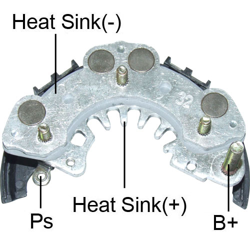 ALTERNATOR DIOT TABLASI 103MM NISSAN SUNNY