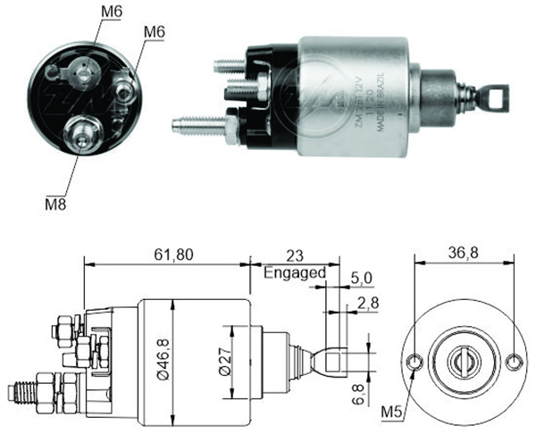 MARS OTOMATIGI 12V FIAT ALBEA - DOBLO - FIORINO - SIENA - PALIO - PUNTO - UNO 1.4 BENZIN