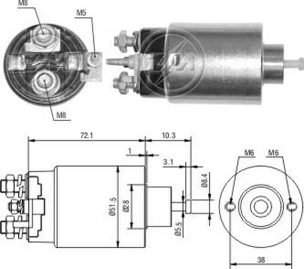 MARS OTOMATIGI 12V CHRYSLER - DODGE DODGE DAKOTA / JEEP CHEROKEE - WRANGLER