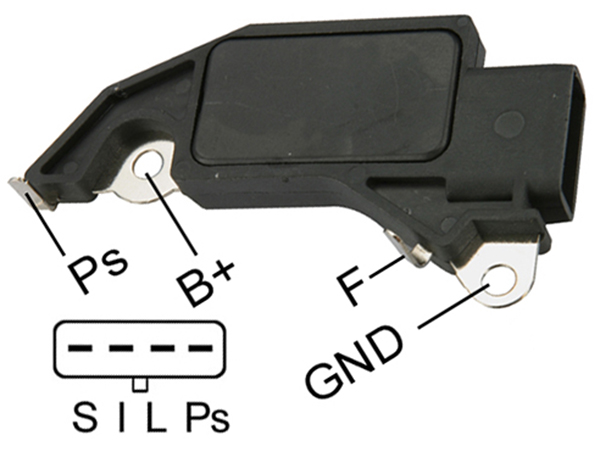 ALTERNATOR KONJEKTOR 12V 4 FISLI USA CS-130 SERI ALTERNATOR KONJEKTORU