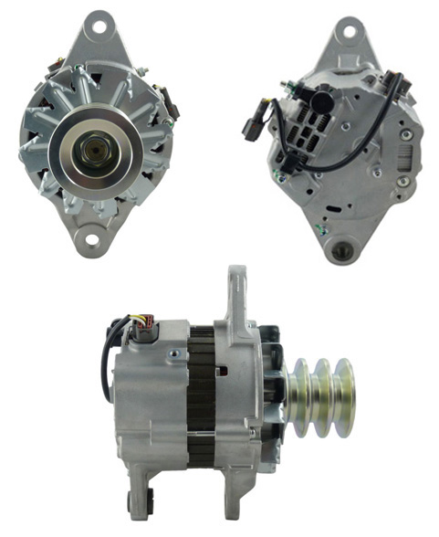 ALTERNATOR 24V 50 AMP ISUZU MOTORLU IS MAKINASI (6HK1-4HK1)