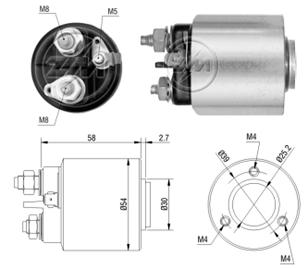 MARS OTOMATIGI 12V PEUGEOT PARTNER / CITROEN BERLINGO (CBS-P518 - SVA-0599)