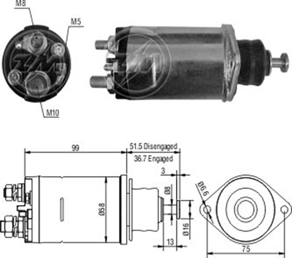 MARS OTOMATIGI 12V 28MT FORKLIFT IS MAKINESI (CBS - 1162)