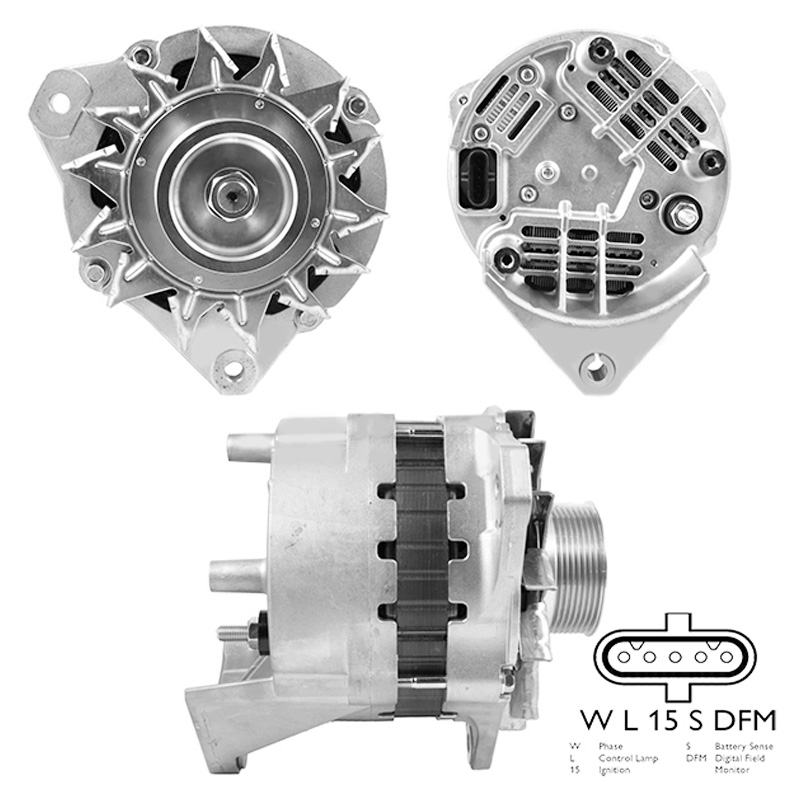 ALT. ALTERNATOR 24V 150 AMP SCANIA K400 - K410 - K440 (06-10) OTOBUS (A9TU5591)