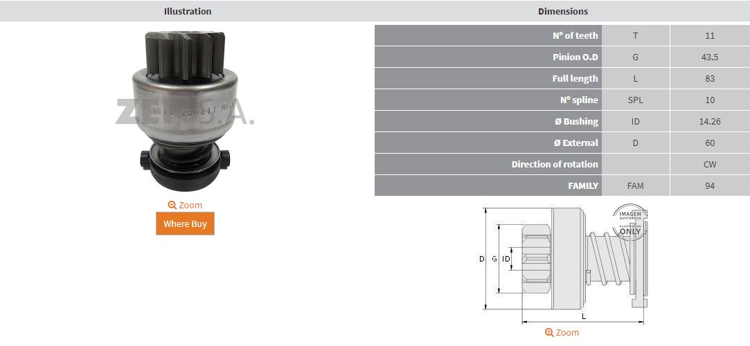 MARS DISLISI 11 DIS JOHN DEERE RE526375 - RE527400