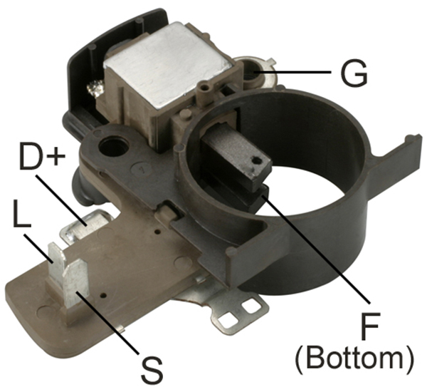 ALTERNATOR KONJEKTOR 12V HYUNDAI H100 MINIBUS 65 AMP ALT. (UVR-K-422)