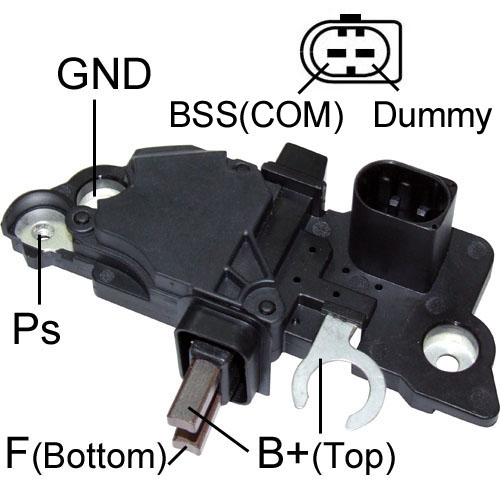 ALTERNATOR KONJEKTOR 12V BSS(COM)-DUMMY(X) TERMINAL BMW 5 SERISI - X3 - Z4 SERVICING: BOSCH 0124425001 / 0124515105 / 012