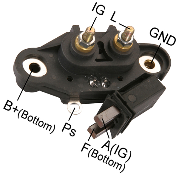 ALTERNATOR KONJEKTOR 12V VOLWAGEN / AUDI / MERCEDES BENZ CIFT CIVATALI E.M.