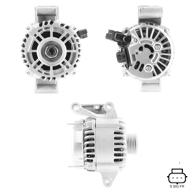 ALTERNATOR 12V 90 AMP FORD MONDEO 2,0 - 2,2 TDCI (CA1638IR - 20-150-01005)