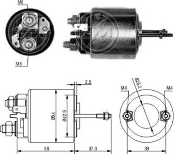 MARS OTOMATIGI 12V LAND ROVER / RENAULT 9 / PEUGEOT / CITROEN ESKI MODEL (CBS-P511)