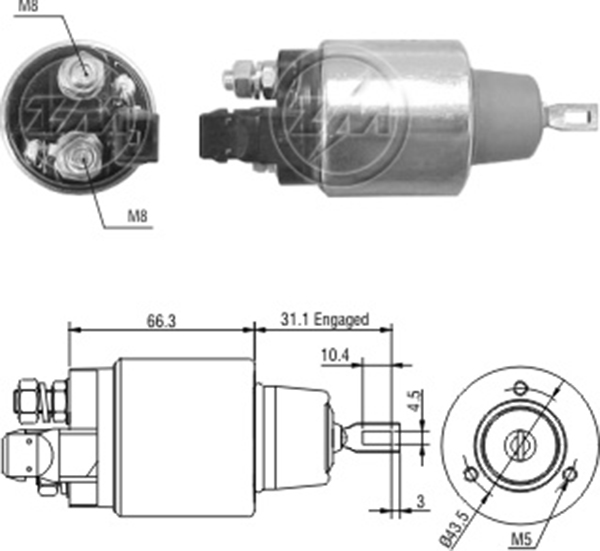 MARS OTOMATIGI 12V FORD F - 250