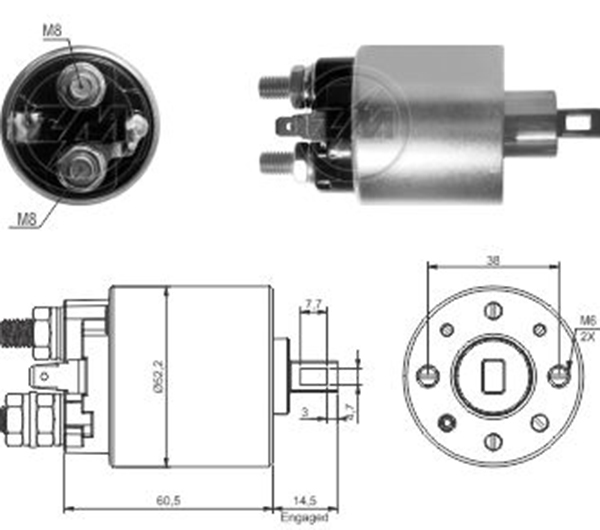 MARS OTOMATIGI 12V GM - OPEL MOVANO / GM - VAUXHALL MOVANO / NISSAN INTERSTAR - TERRANO / RENAULT MASCOTT - MASTER