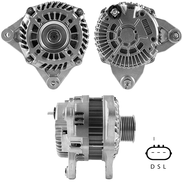 ALTERNATOR 12V 120 AMP NISSAN MICRA 1.6 - NOTE 1.6 - QASHQAI 1.6 - TIIDA 1.6