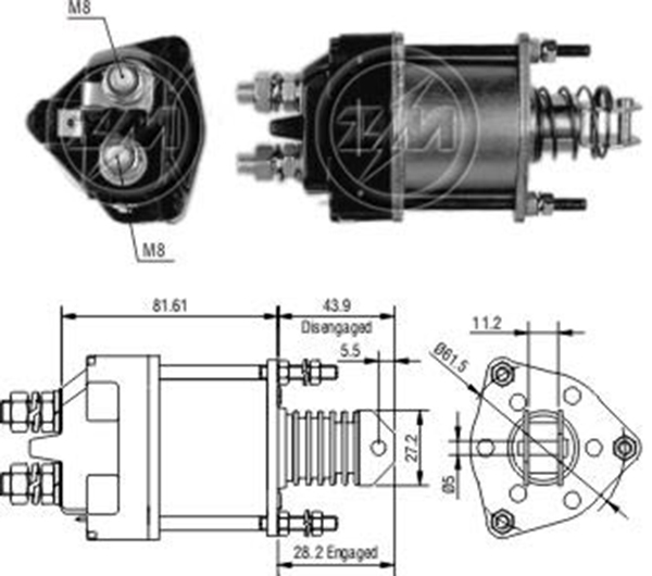 MARS OTOMATIGI 12V FIAT UNO / LANCIA / ZAZTAVA YUGO