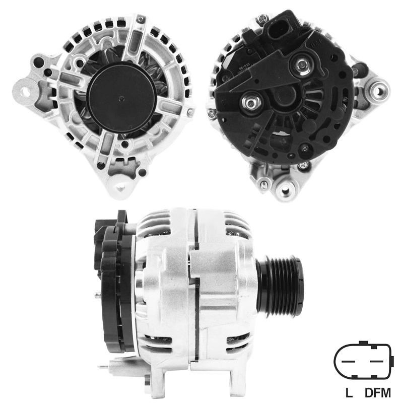 ALTERNATOR 12V 140 AMP AUDI / OPEL / SEAT / SKODA / VOLKSWAGEN (0124525091)