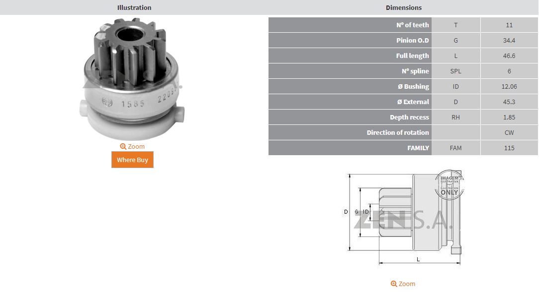 MARS DISLISI 11 DIS FORD ECOSPORT - ESCAPE - FOCUS - RANGER / JAGUAR / LINCOLN / MAZDA / MERCURY