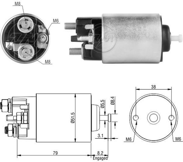 MARS OTOMATIGI 12V ALFA ROMEO ALFA 147 - 156 - 159 / FIAT 1.9 JTD / GM - VAUXHALL / LANCIA / SAAB 9 - 3