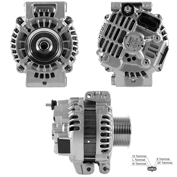 ALTERNATOR 24V 100 AMP (KASNAK 10 KANAL) SCANIA