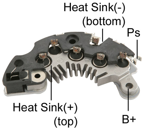 ALTERNATOR DIOT TABLASI JEEP CHEROKEE / CHEVROLET / GMC