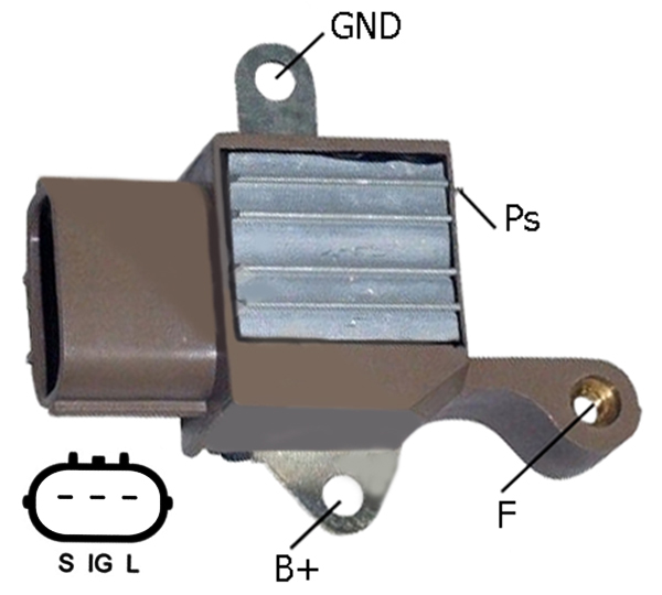 ALTERNATOR KONJEKTOR 12V (S-IG-L) TOYOTA (GS2 0051)