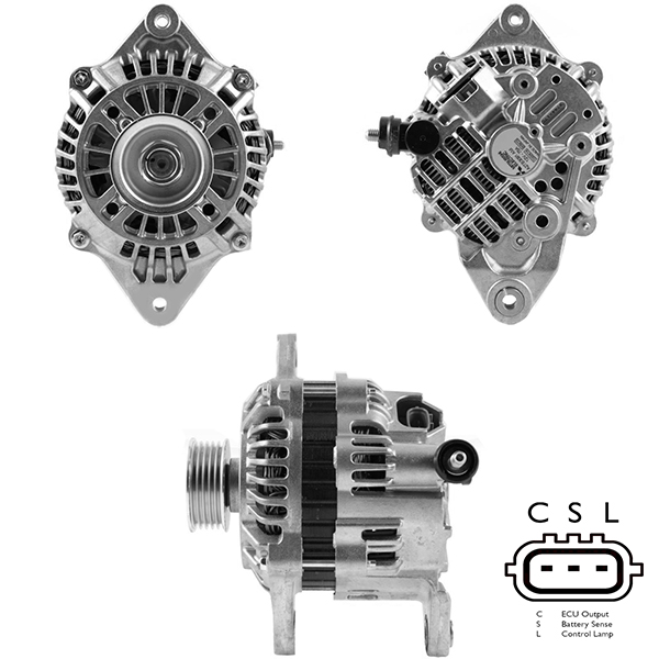 ALTERNATOR (URETIMDEN KALDIRILMISTIR) 12V 80 AMP SUBARU FORESTER 2.0 - 2.5 - IMPREZA 1.5 - 2.0 - 2.5 - OUTBACK