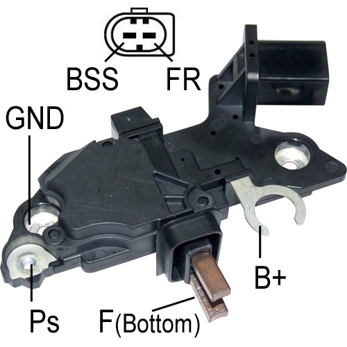 ALTERNATOR KONJEKTOR 12V BSS(COM)-FR(DFM) MERCEDES SERVICING: BOSCH 0124625014 - 015 - 045 200 AMP