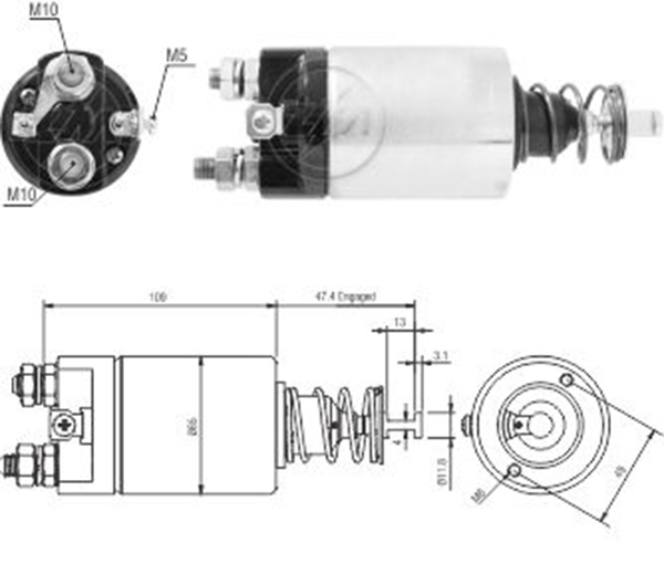 MARS OTOMATIGI 24V HINO KAMYON - IS MAKINASI