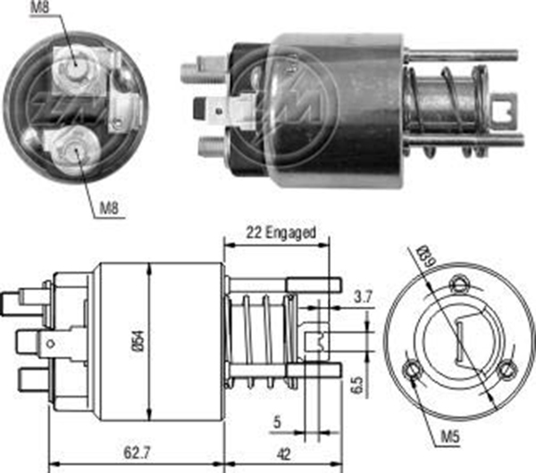 MARS OTOMATIGI 12V LAND ROVER 100 - ROVER 114 - ROVER 200 216 - ROVER 214 - ROVER 216 - ROVER 25 - ROVER 400 - 416