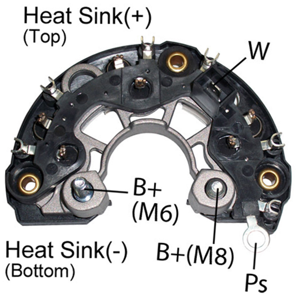 ALTERNATOR DIOT TABLASI FORD Y.M. F250 4X4 - F350 4X4 CIFT KABIN PICK-UP 120MM