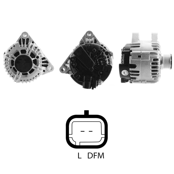 ALTERNATOR 12V 150 AMP CITROEN / FIAT / LANCIA / PEUGEOT HDI MOTOR (0124525035)