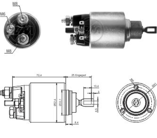 MARS OTOMATIGI 12V MERCEDES-BENZ 180 - 200 - 230 - 250 - SPRINTER