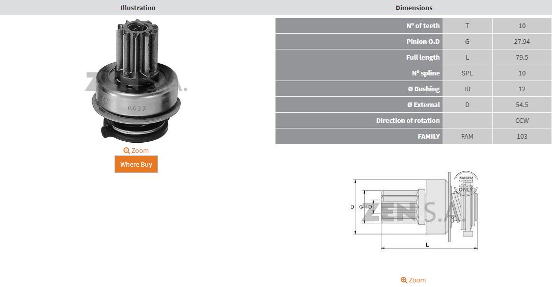 MARS DISLISI 10 DIS VOLKSWAGEN PASSAT 1.9 TDI / SEAT 1.9 TDI (CCW)