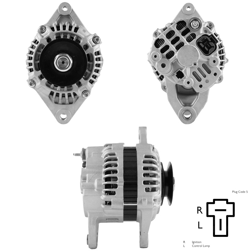 ALTERNATOR 12V 80 AMP KUBOTA / MANITOU / TAKEUCHI