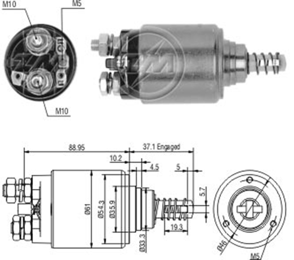 MARS OTOMATIGI 12V FIAT-IVECO 110 - 13 - 130 - 13 - 75 - 9 - 80 - 13 - 80 - 9 - 90 - 13