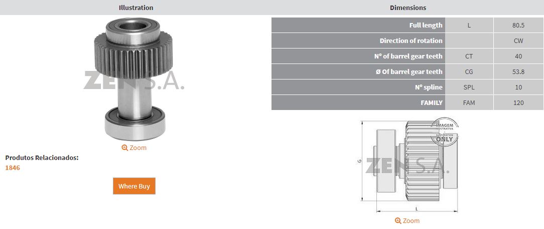 MARS DISLISI HYSTER LIFT TK 4.3L - XL80 (ZEN 10048 - ZEN-1846)