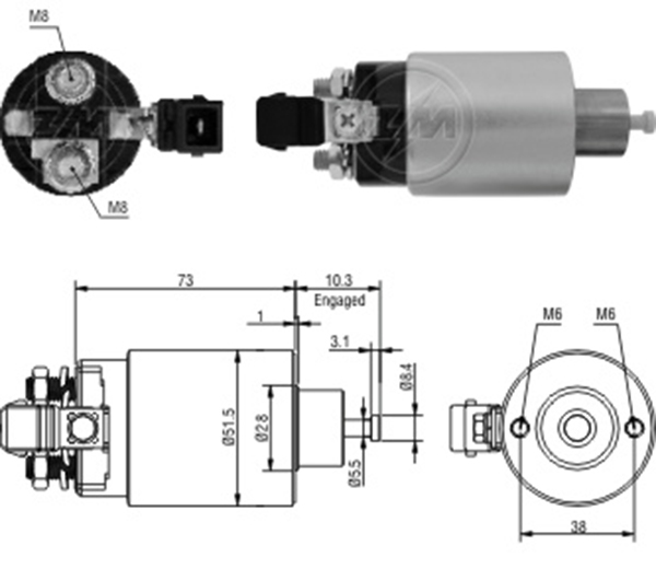 MARS OTOMATIGI 12V AGRALE MICRO ONIBUS VOLARE / GM - CHEVROLET BLAZER - S10 - SILVERADO / TROLLER T4