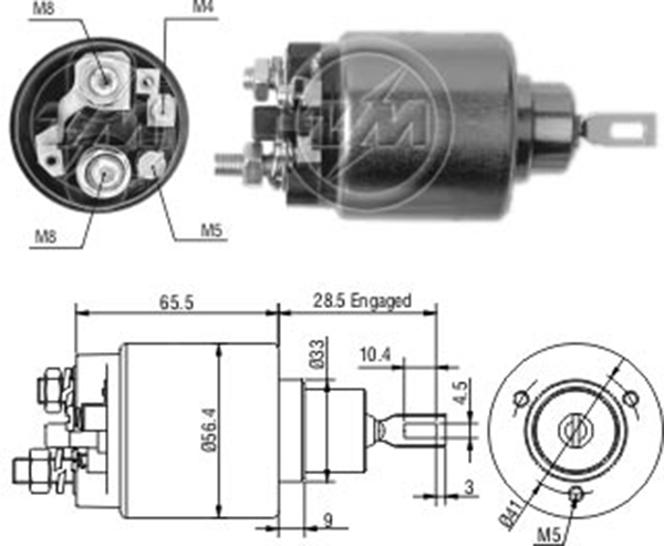 MARS OTOMATIGI 12V RENAULT R18 - R21 - TRAFIC