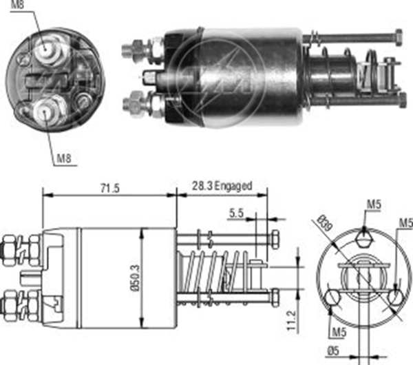 MARS OTOMATIGI 12V FIAT BRAVA - BRAVO - CROMA - MARENGO - REGATA - TEMPRA - TIPO / LANCIA THEMA