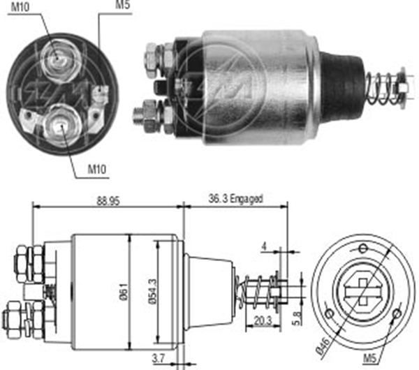 MARS OTOMATIGI 24V FIATALLIS AD 7 B - FD 9 - FR 10 B - FR 12 B