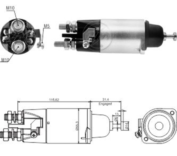 MARS OTOMATIGI 24V MERCEDES-BENZ ATEGO - ATRON - AXOR - ACTROS / RENAULT / VOLVO (SS-1550)