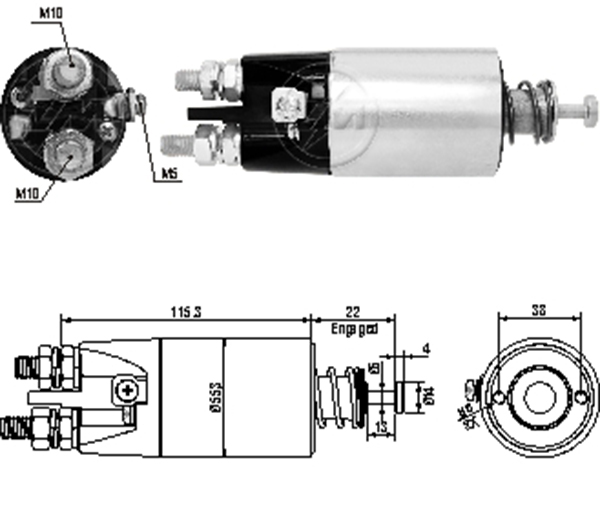 MARS OTOMATIGI 24V CUMMINS / RENAULT / VOLVO TIR (SMI-4897)