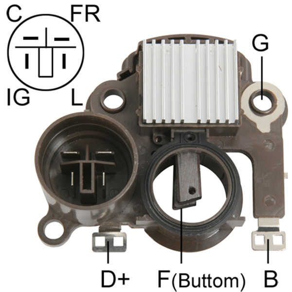 ALTERNATOR KONJEKTOR 12V HONDA ACCORD YUVARLAK SOKETLI 31100-P0G-A02