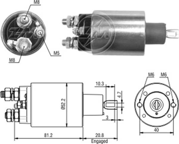 MARS OTOMATIGI 12V DEUTZ / FORD / MASSEY FERGUSON / PEUGEOT