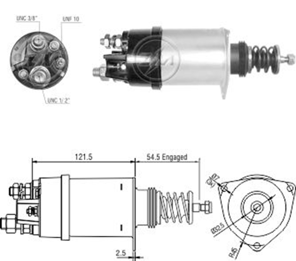 MARS OTOMATIGI 12V 37MT GM - CHEVROLET