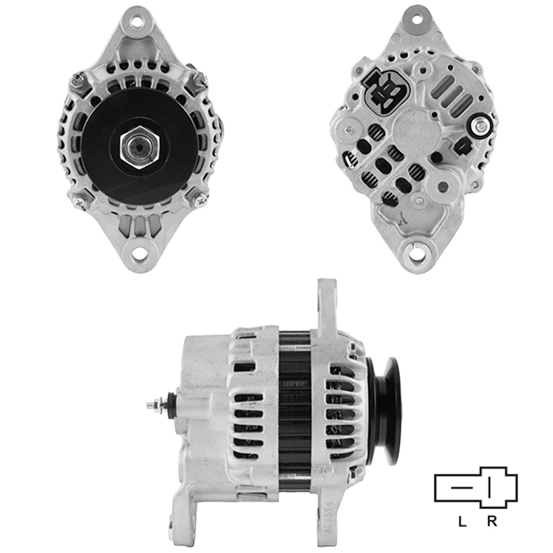 ALTERNATOR (URETIMDEN KALDIRILMISTIR) 12V 55 AMP JOHN DEERE / KUBOTA
