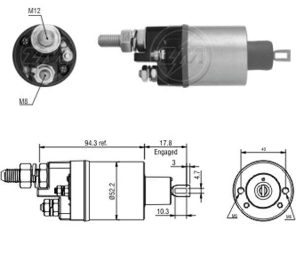 MARS OTOMATIGI 12V CATERPILLAR / CUMMINS / FORD / MACK / MASSEY FERGUSON