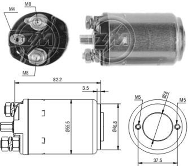 MARS OTOMATIGI 12V VOLKSWAGEN KOMBI - SAVEIRO