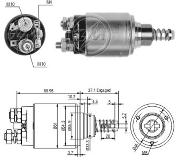 MARS OTOMATIGI 24V SCANIA 82 SERIES - B80 - BF86 - BR85 - BR86S - C80 - CR85 - G82 - G92 - G93 - K82 - K92 - K93 -