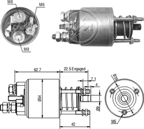 MARS OTOMATIGI 12V FIAT PALIO - PANDA - SIENA - DOBLO 1.2