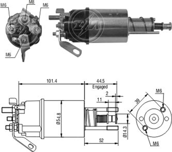 MARS OTOMATIGI 12V FORD / BMC (CBS-L801 - OYP-10136 - SS-707)